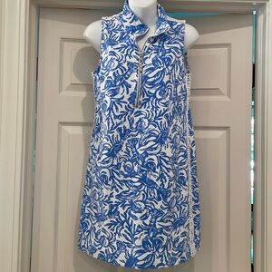Lilly Pulitzer slipper dress in resort white on a roll sz M